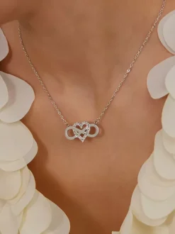 Collier délicat en forme de c艙ur pour femme 2026