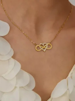 Collier délicat en forme de c艙ur pour femme 2026