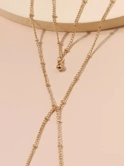 Collier simple pendentif boule collier minimaliste