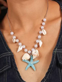 Collier Métal Quotidien Simple Adulte Femme Bijoux accessoires