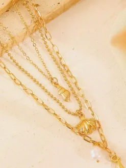 Collier Métal Quotidien Simple Adulte Femme Bijoux