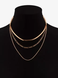 Collier multicouche Hip Hop chaîne brillante cadeau pour vêtements