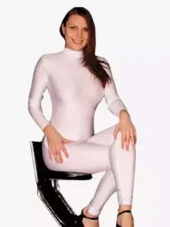 Combinaison blanche Spandex Lycra