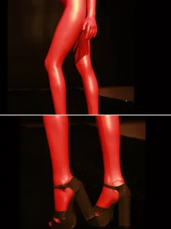 Combinaison Catsuit Zentail pour femmes combinaison en Latex et ammoniac couverture complète en cuir verni