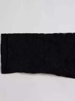 Combinaison en dentelle ajourée pour femme - Combinaison noire gothique à dos ouvert imprimé floral transparent et évasée - Tenue de soirée printanière 2026