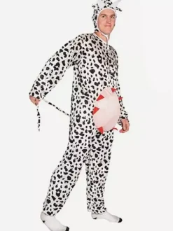 Combinaison Kigurumi pour adultes avec chapeau et motif vache drôle