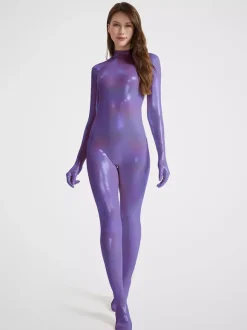 Combinaison Zentai Sexy Femme Ombre Lycra Spandex Halloween Cosplay Catsuits