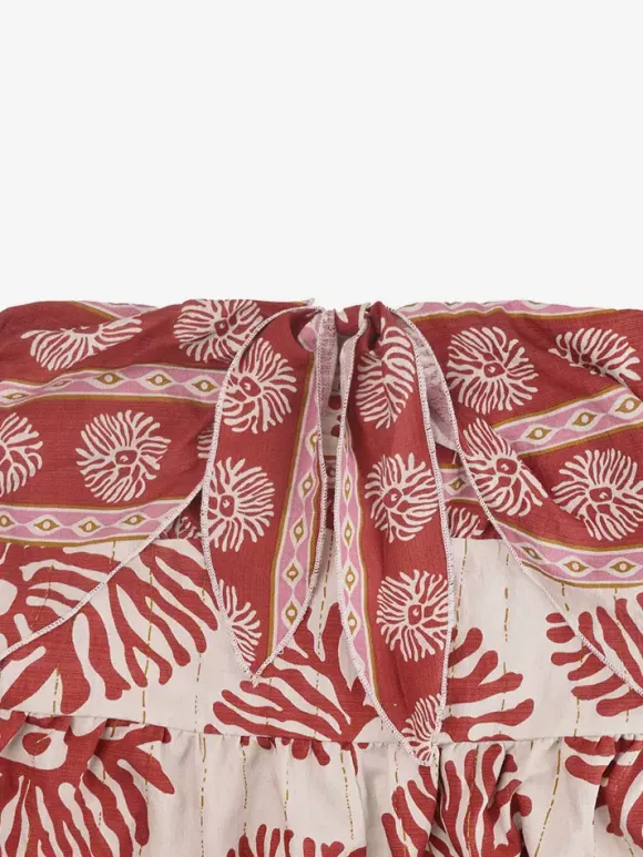 Combinaison bohème bustier à imprimé floral et jambes larges pour femme tenue de plage idéale pour les vacances
