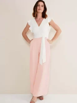 Combinaison de mariage tenue de mère de mariée combinaison sans manche col v