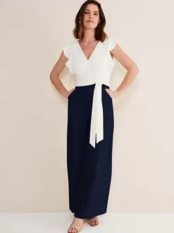 Combinaison de mariage tenue de mère de mariée combinaison sans manche col v