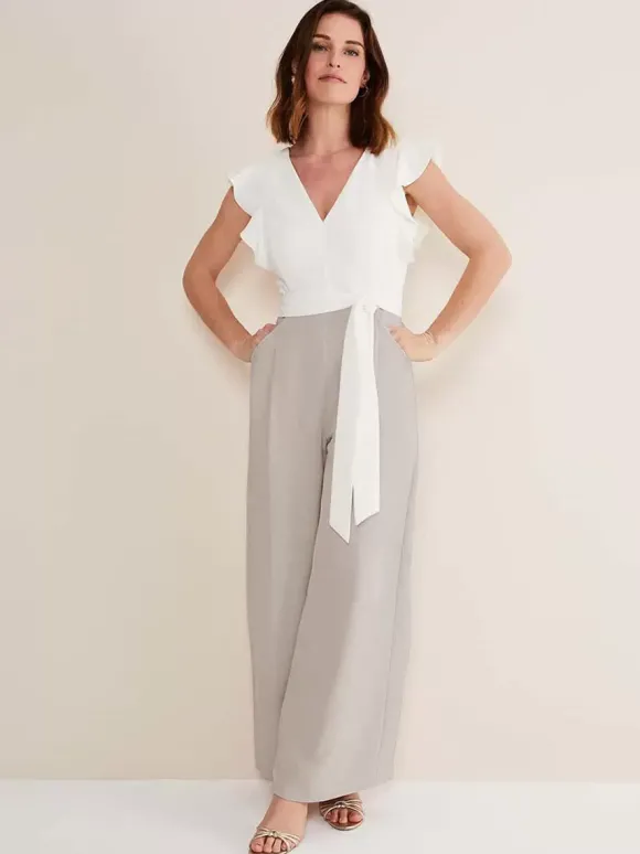 Combinaison de mariage tenue de mère de mariée combinaison sans manche col v