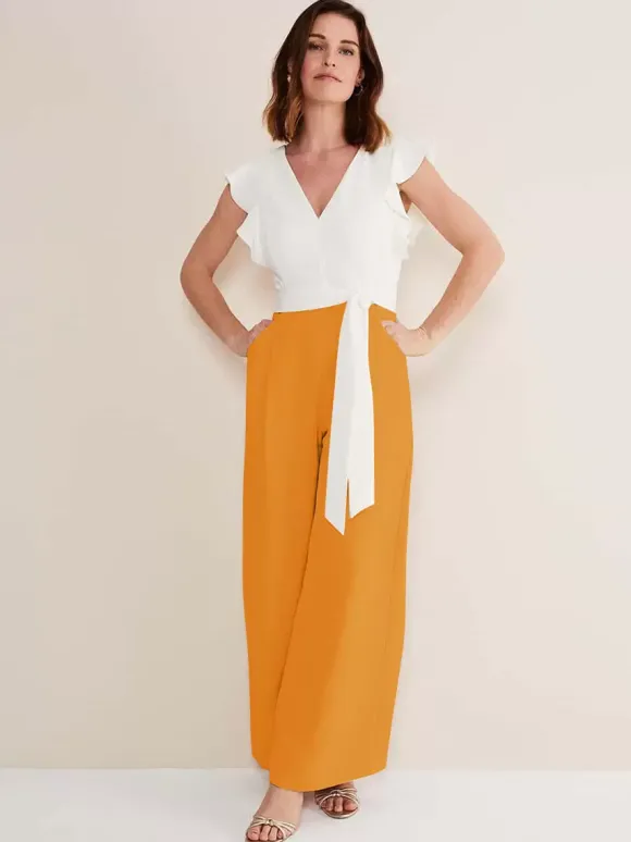 Combinaison de mariage tenue de mère de mariée combinaison sans manche col v
