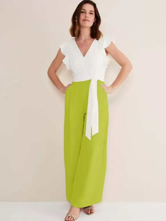 Combinaison de mariage tenue de mère de mariée combinaison sans manche col v
