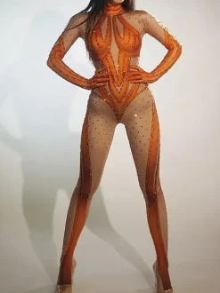 Combinaison imprimée Zentai pour costume de cosplay d'Halloween en polyester style catsuit Zentai