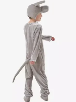 Combinaison pyjama Kigurumi Animal Halloween Enfant Polyester Chapeau Combinaison