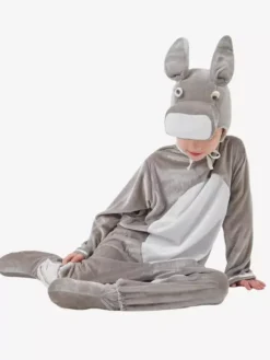 Combinaison pyjama Kigurumi Animal Halloween Enfant Polyester Chapeau Combinaison