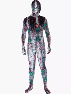 Combinaisons zentai camouflage Halloween Costume Morph Carnaval Zentai Multicolore Body Lycra Spandex