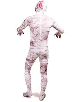 Combinaisons zentai monstre Halloween Costume Zentai pour maman blanche  Body complet en Lycra et spandex