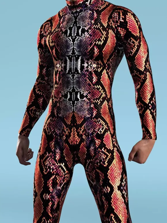 Combinaisons zentai motifs Halloween Combinaison Cyberpunk armure mécanique cool costume de cosplay Halloween pour hommes et femmes