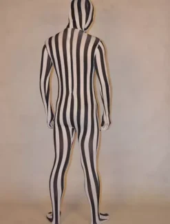 Combinaisons zentai motifs Toussaint Cosplay Combinaison de zentai populaire enveloppé unisexe en lycra spandex multicolore avec rayures Déguisements Halloween