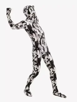 Combinaisons zentai camouflage Costume moderne de zentai enveloppé unisexe en lycra spandex multicolore camouflage Déguisements Halloween