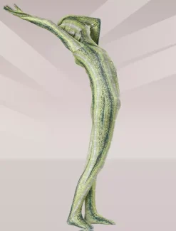 Combinaisons zentai motifs Costume St Patricks Day Costume vert olive Zentai Déguisements Halloween
