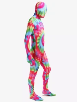 Combinaisons zentai motifs Combinaison Zentai pour adulte en lycra et élasthanne à imprimé floral pour tout le corps