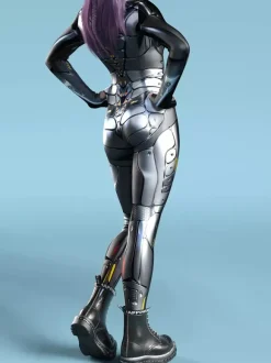 Combinaison Zentai anatomique 3D sexy pour femme style cyberpunk inspirée du carnaval de Venise.
