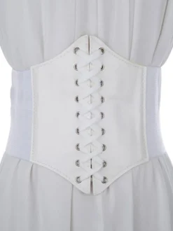 Corset classique Lolita Corset Synthétique Lacet Corset Lolita Déguisements Halloween