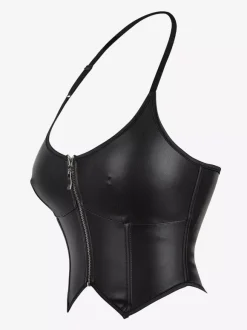 Corsets Bustier Noir Haut à Lacets Lingerie Chic Rencontres