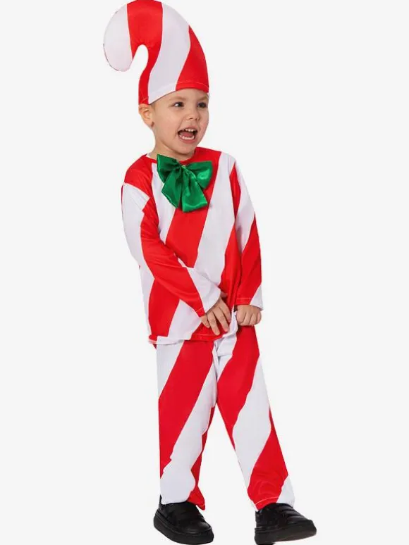 Cosplay De Noël Enfants Costumes De Bonbons De Noël Déguisement