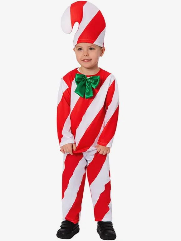 Cosplay De Noël Enfants Costumes De Bonbons De Noël Déguisement