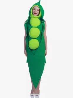 Cosplay Poids Combinaison Costume De Nourriture Adultes Déguisements Halloween Vert