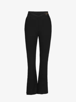 Costume de danse latine marron café pantalon en Polyester pour femmes Costume de danse latine élégant