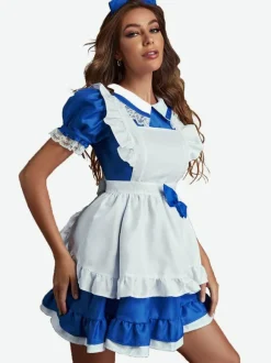Costume De Femme De Chambre Robe Pour Femme Déguisement Sexy Servante