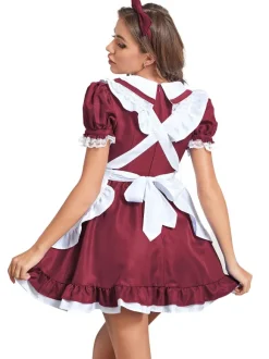 Costume De Femme De Chambre Robe Pour Femme Déguisement Sexy Servante