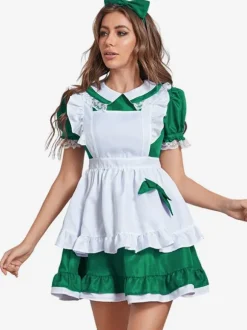 Costume De Femme De Chambre Robe Pour Femme Déguisement Sexy Servante