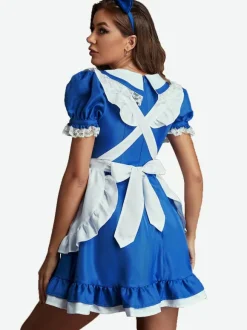 Costume De Femme De Chambre Robe Pour Femme Déguisement Sexy Servante