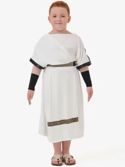 Costume de jeu de rôle de guerrier de la mythologie grecque et romaine antique pour enfant