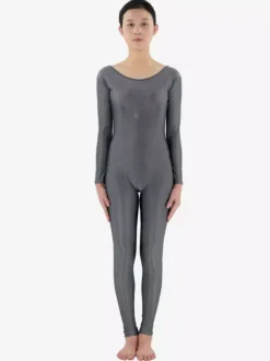 Costume de zentai marron foncé Combinaison en lycra spandex face ouverte Déguisements Halloween