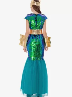 Costume d'Halloween Neptune mascarade de pharaon grec romain antique Cosplay
