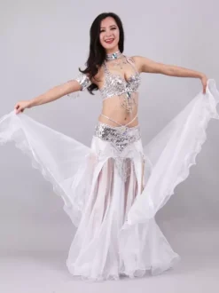 Costume de danse du ventre pour femme ensemble de 5 pièces