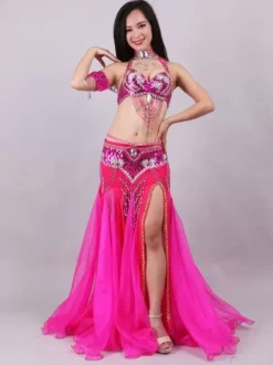 Costume de danse du ventre pour femme ensemble de 5 pièces
