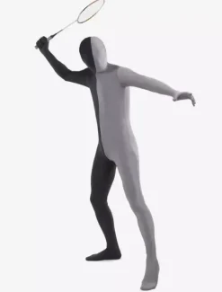 Costume de zentai combinaison enveloppé unisexe en lycra spandex multicolore effet patchwork Déguisements Halloween