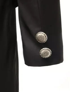 Costume Opéra rétro long noir gabardine Déguisements Halloween