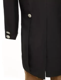 Costume Opéra rétro long noir gabardine Déguisements Halloween