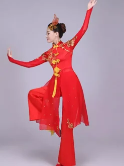Costumes Chinois Traditionnels Kung Fu Tang Costume De Danse Costumes Déguisements Halloween