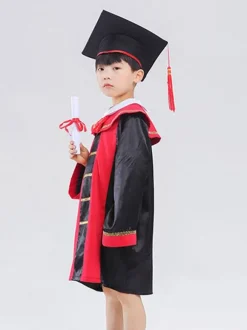 Costumes de Cosplay pour enfants Costume de baccalauréat Cosplay chapeau noir