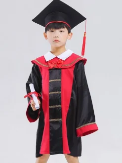 Costumes de Cosplay pour enfants Costume de baccalauréat Cosplay chapeau noir
