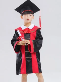 Costumes de Cosplay pour enfants Costume de baccalauréat Cosplay chapeau noir